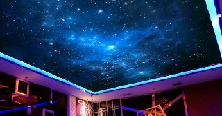 Натяжной потолок звездное небо Киржач, цена от 5177 руб.